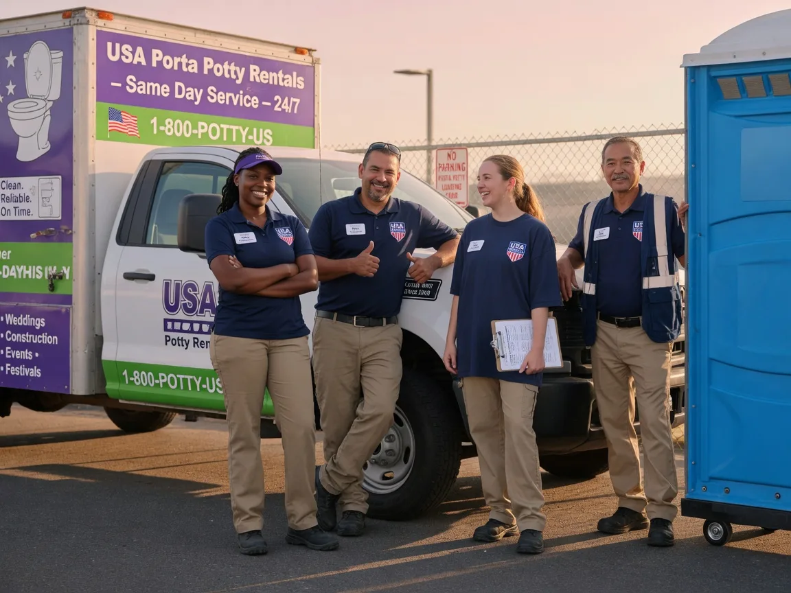 Porta Potty Rental company in Deport, TX